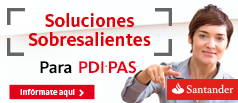 Banner Banco Santander PDI PAS